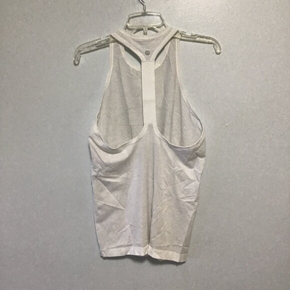 Lululemon Swiftly Tech T-Back White Size 8 - Picture 10 of 10